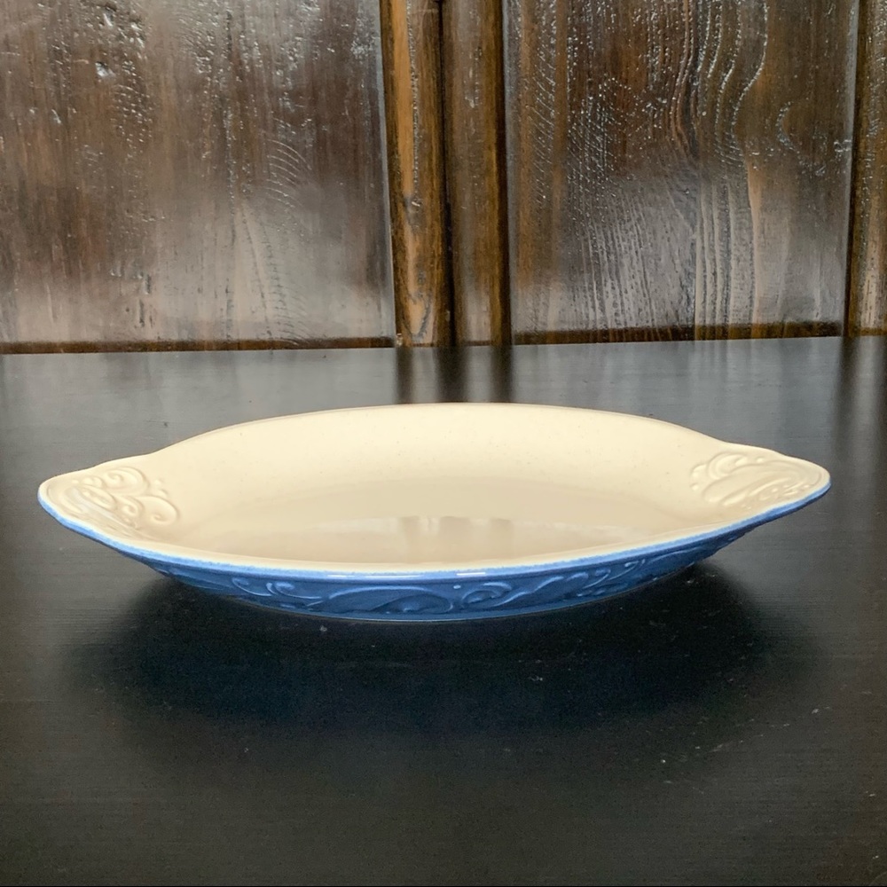 Pfaltzgraff Weir In Your Kitchen Chicory 12” Oval Serving Platter - Picture 2 of 12